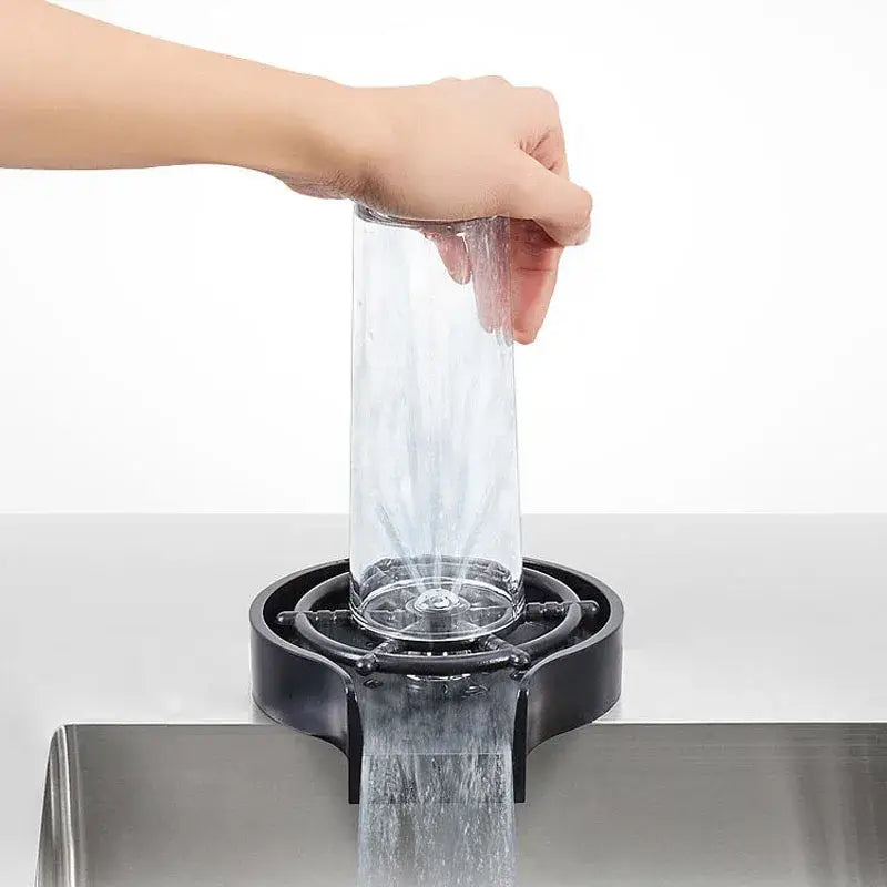 Black Glass Automatic Rinser