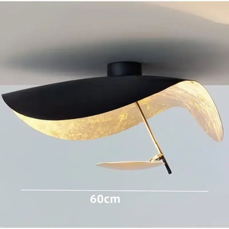 White Black Pendant Light