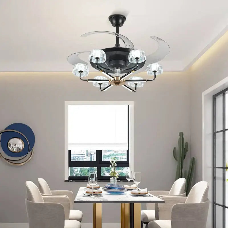 Black Gold Ceiling Fan