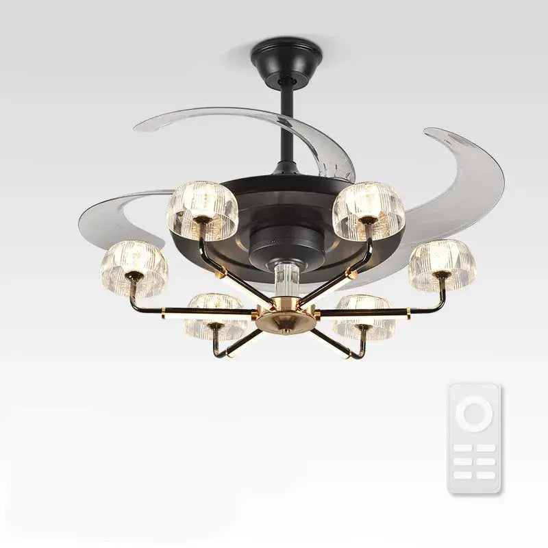 Black Gold Ceiling Fan