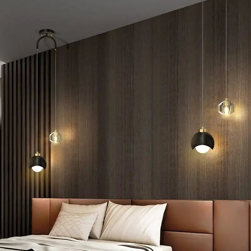 Gold Crystal Round Nordic Chandelier