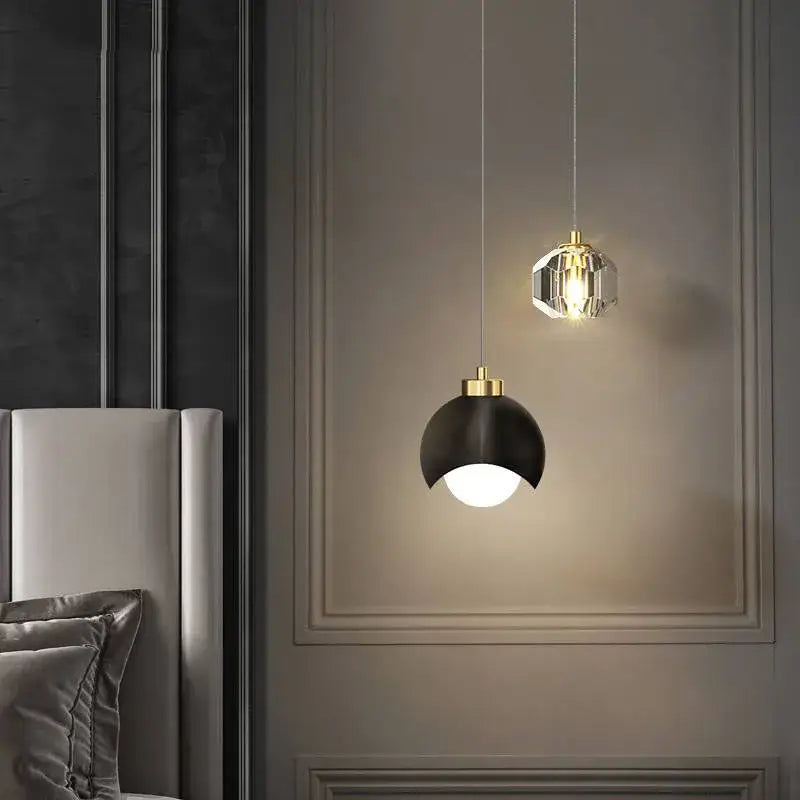 Gold Crystal Round Nordic Chandelier