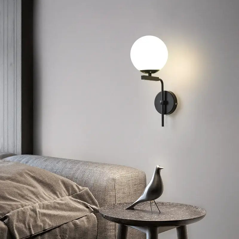Gold Black Wall Sconce
