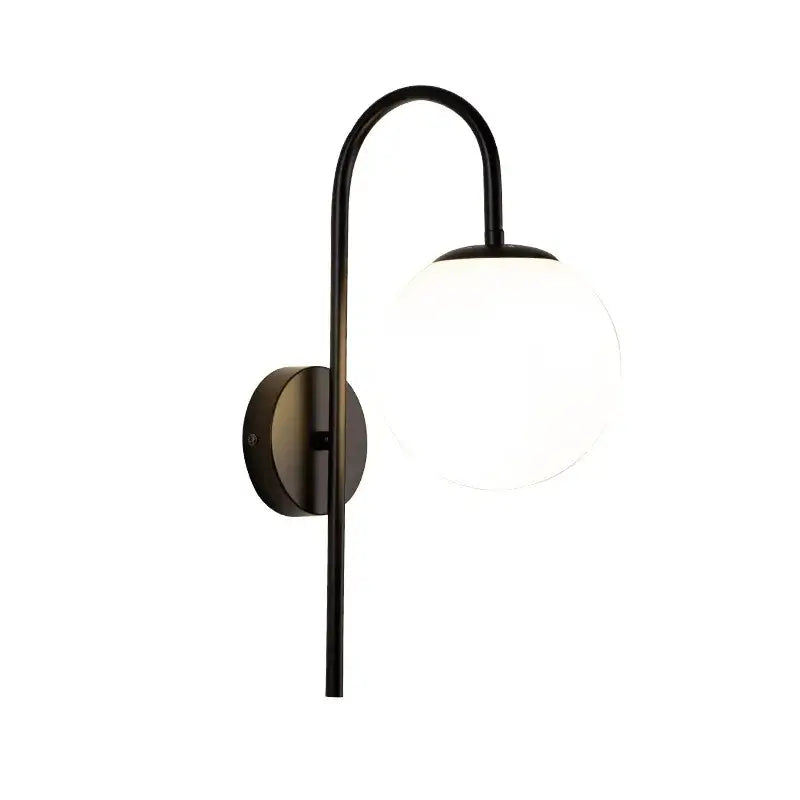 Gold Glass Corridor Wall Lamp