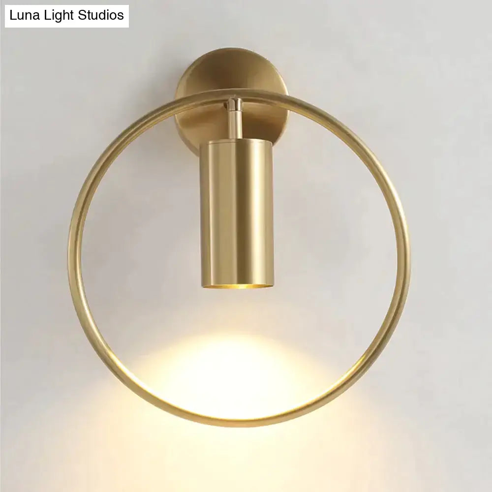 Black Gold Irwin Sconce