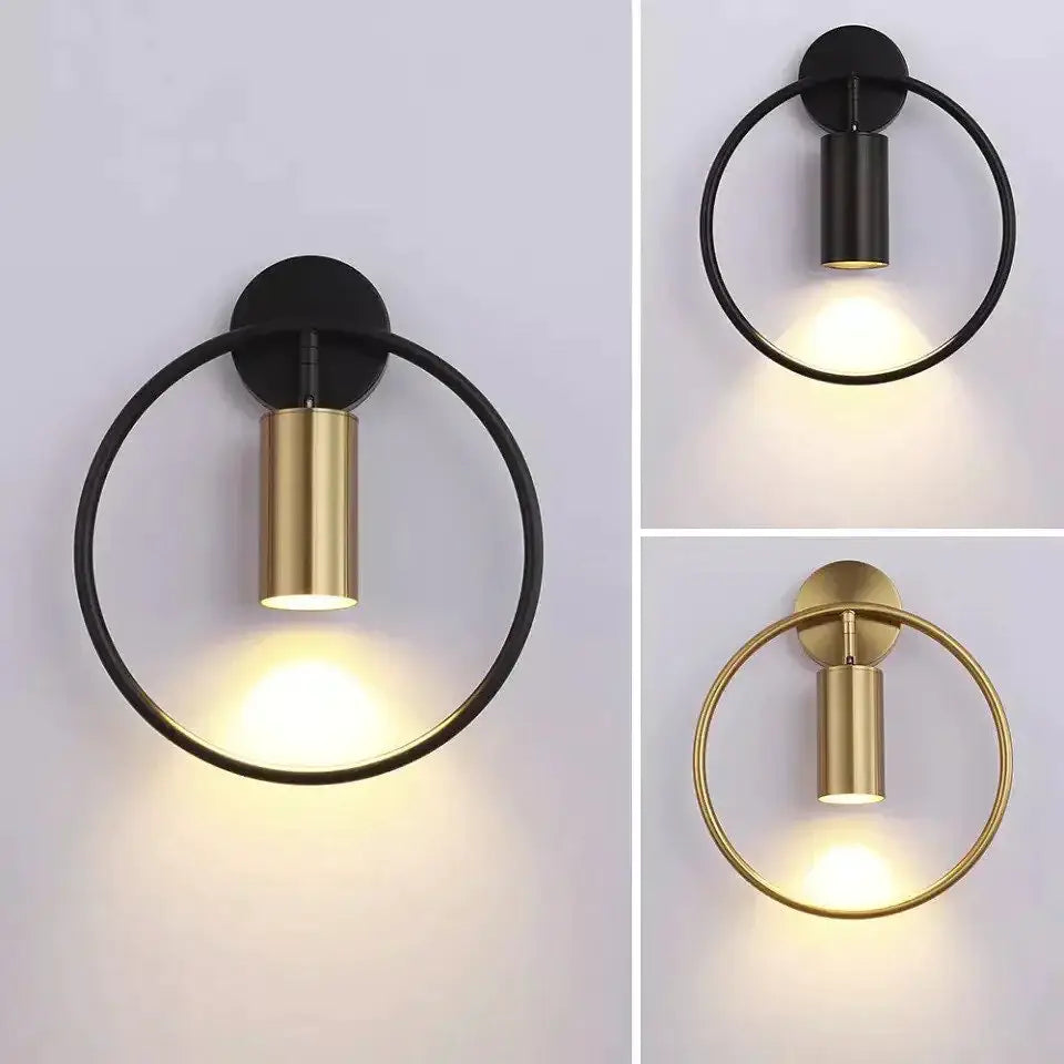 Black Gold Irwin Sconce