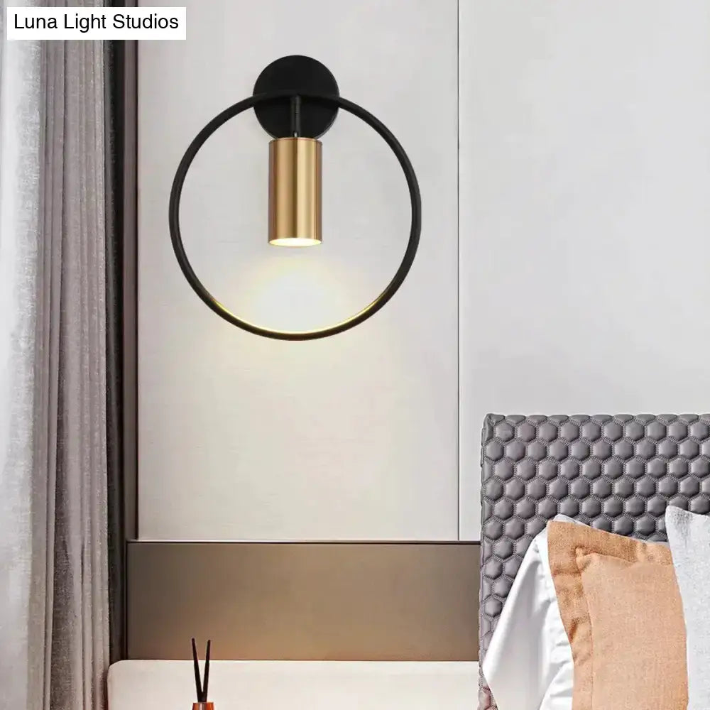 Black Gold Irwin Sconce