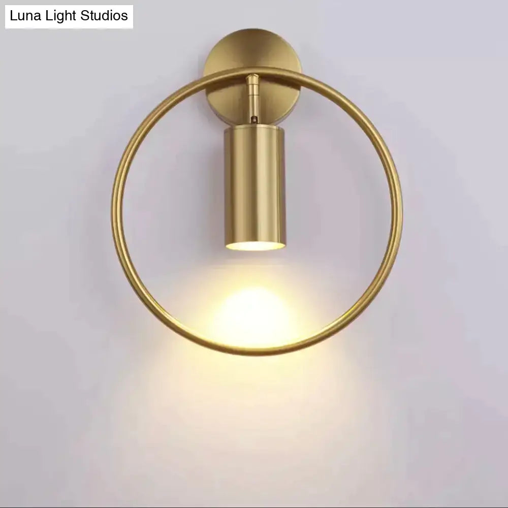 Black Gold Irwin Sconce