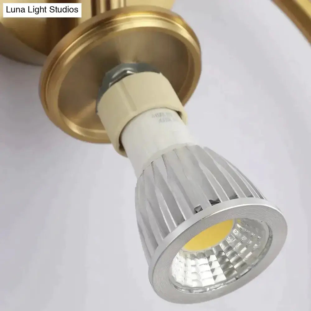 Black Gold Irwin Sconce