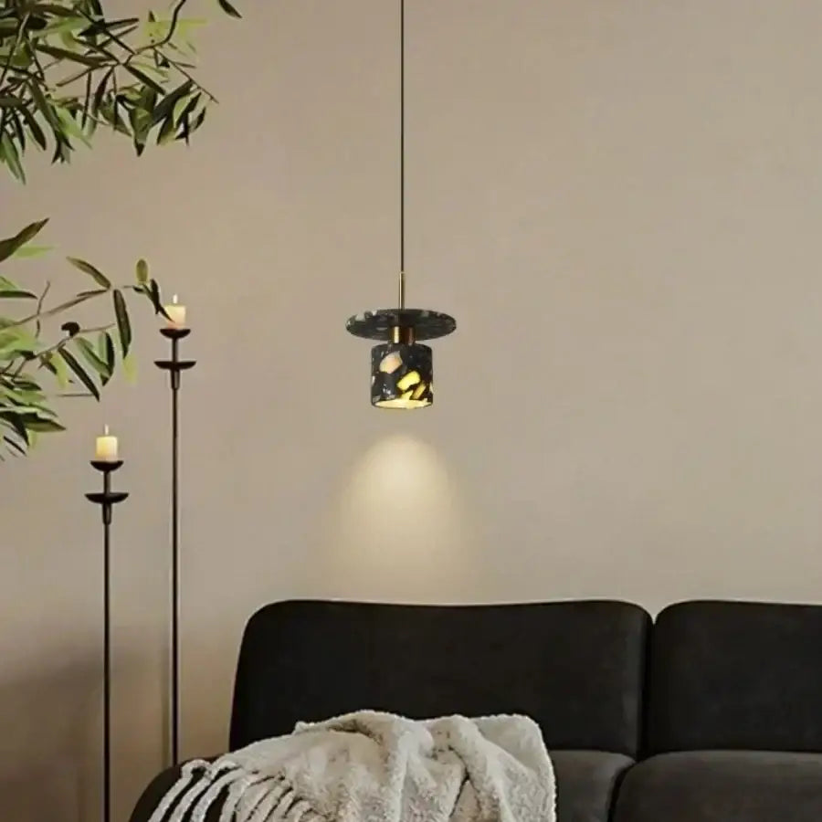 Terrazzo Stone Pendant Lamp