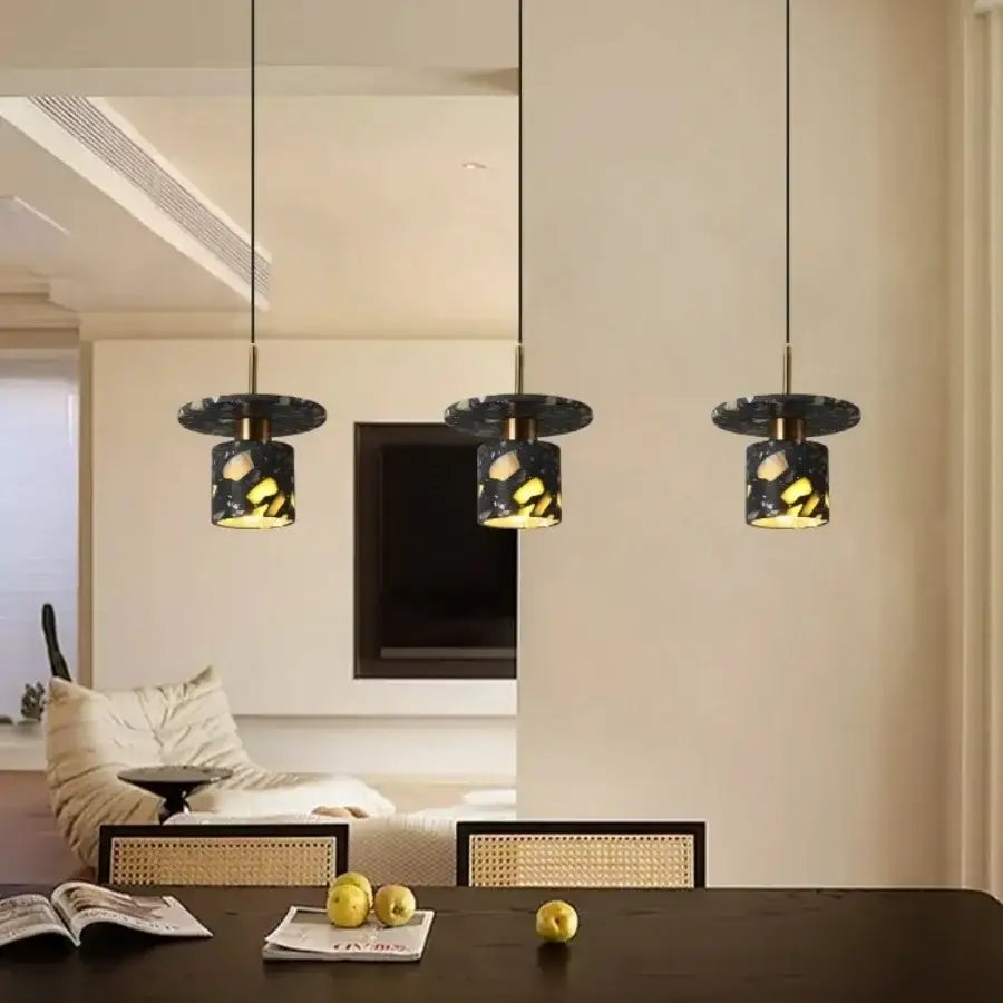 Terrazzo Stone Pendant Lamp