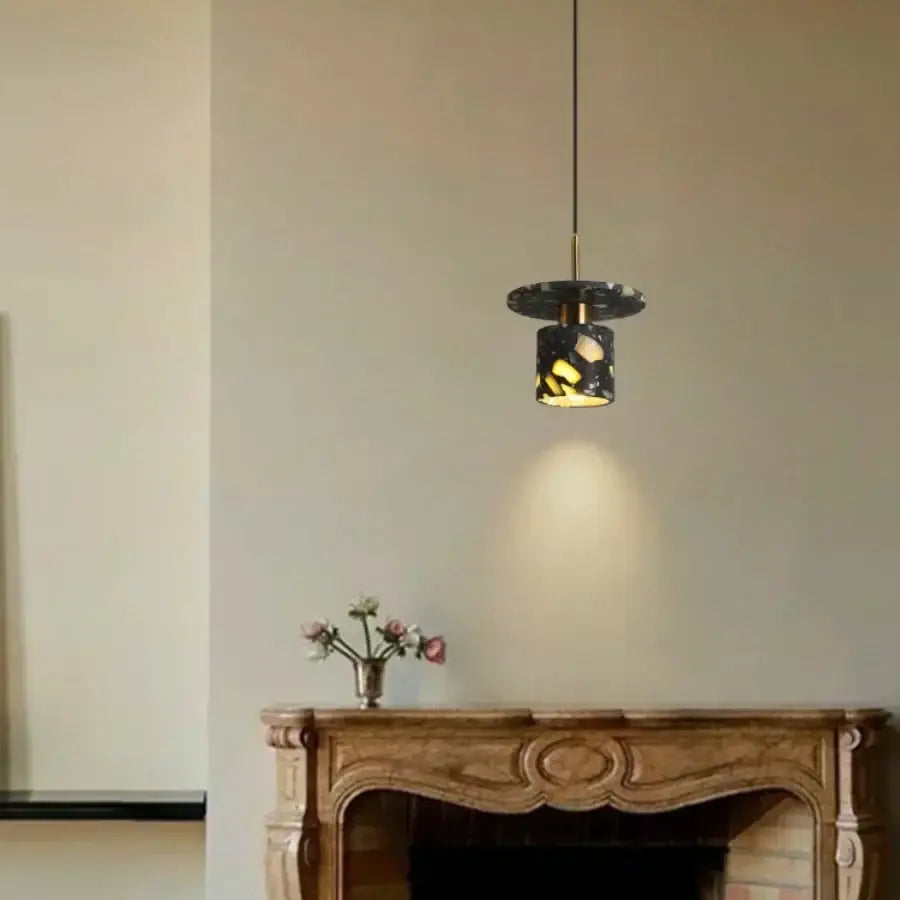 Terrazzo Stone Pendant Lamp