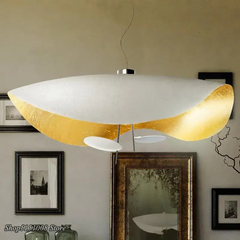 Gold Texture Pendant Light