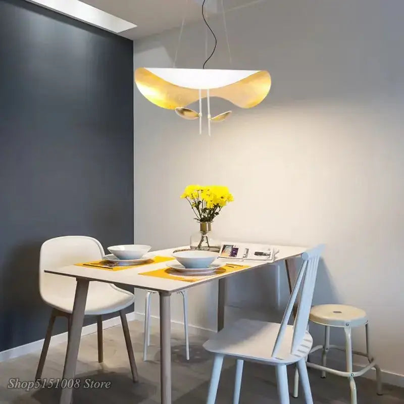 Gold Texture Pendant Light