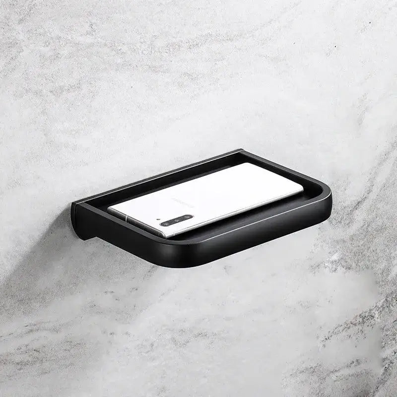 Black Marble Tissue Holder