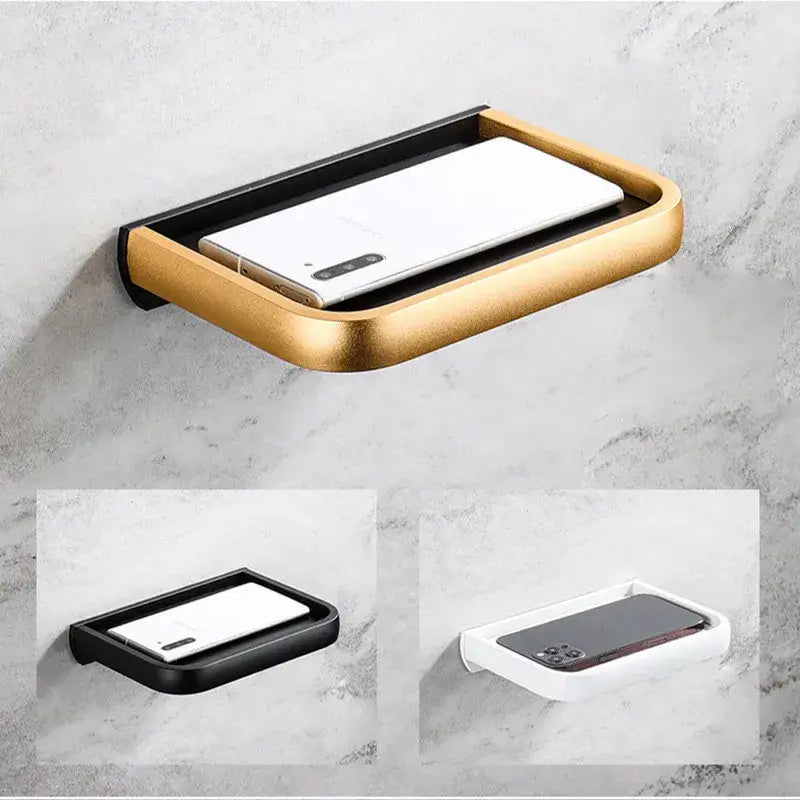 Black Marble Tissue Holder
