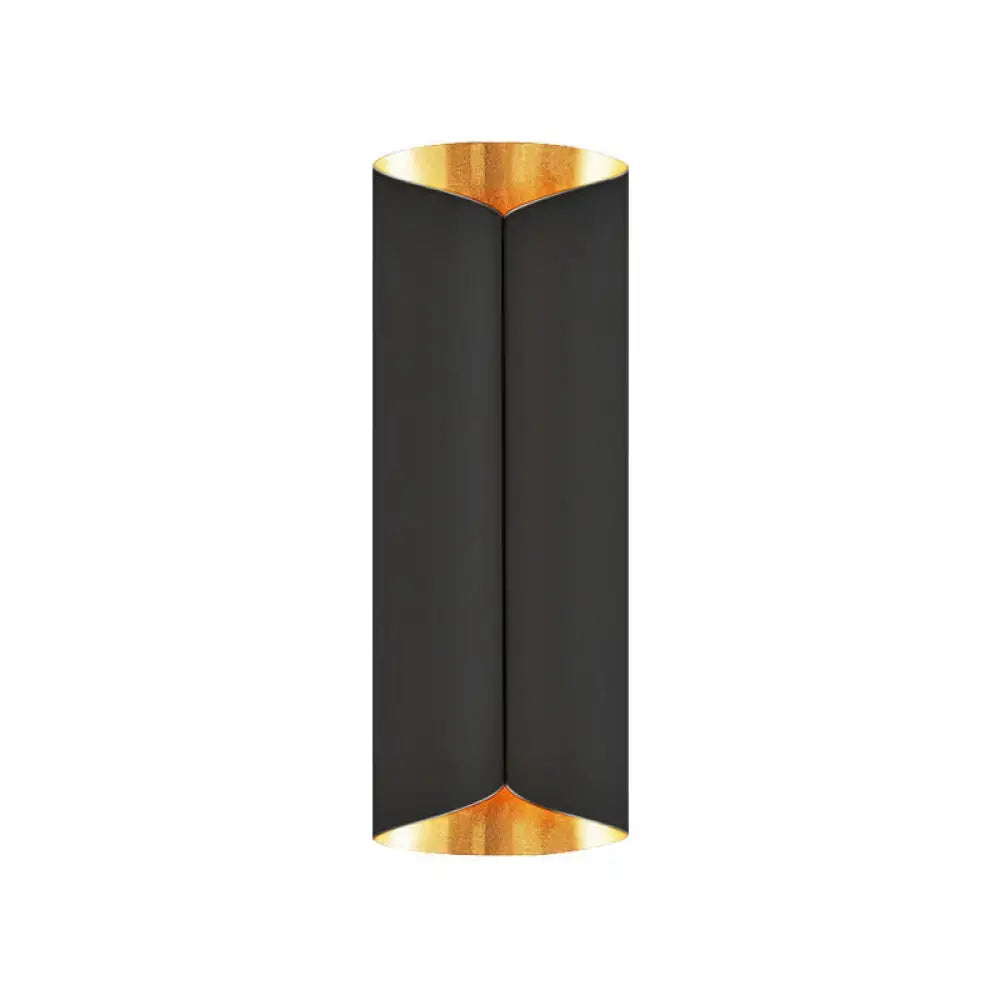 Black Gold Porch Sconce