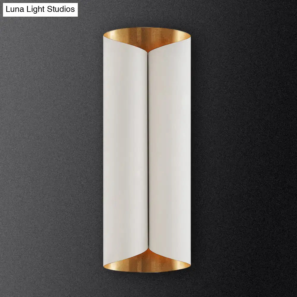 Black Gold Porch Sconce