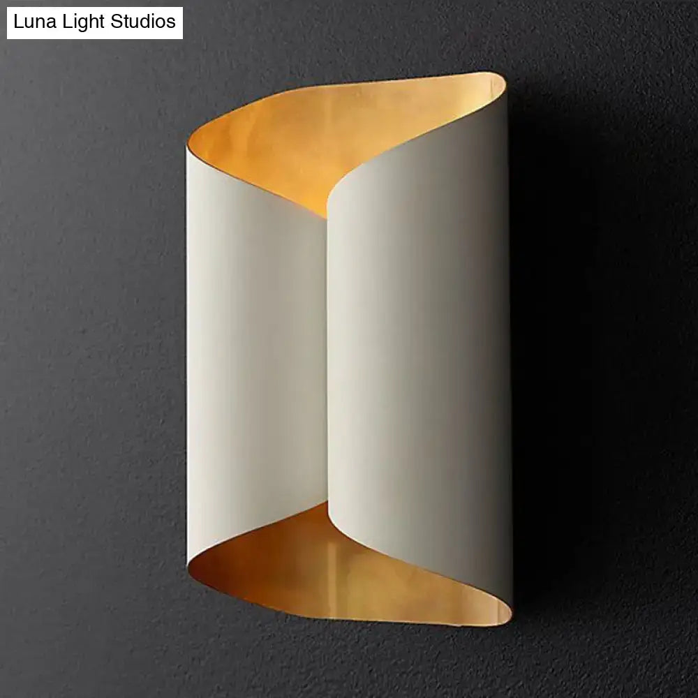 Black Gold Porch Sconce
