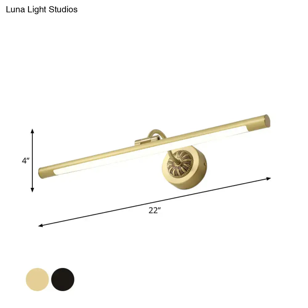 Gold LED Wall Fixture