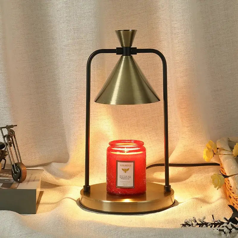 Black Dimmable Candle Lamp