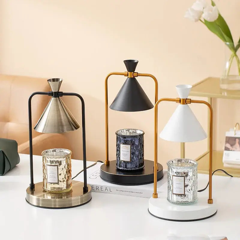 Black Dimmable Candle Lamp