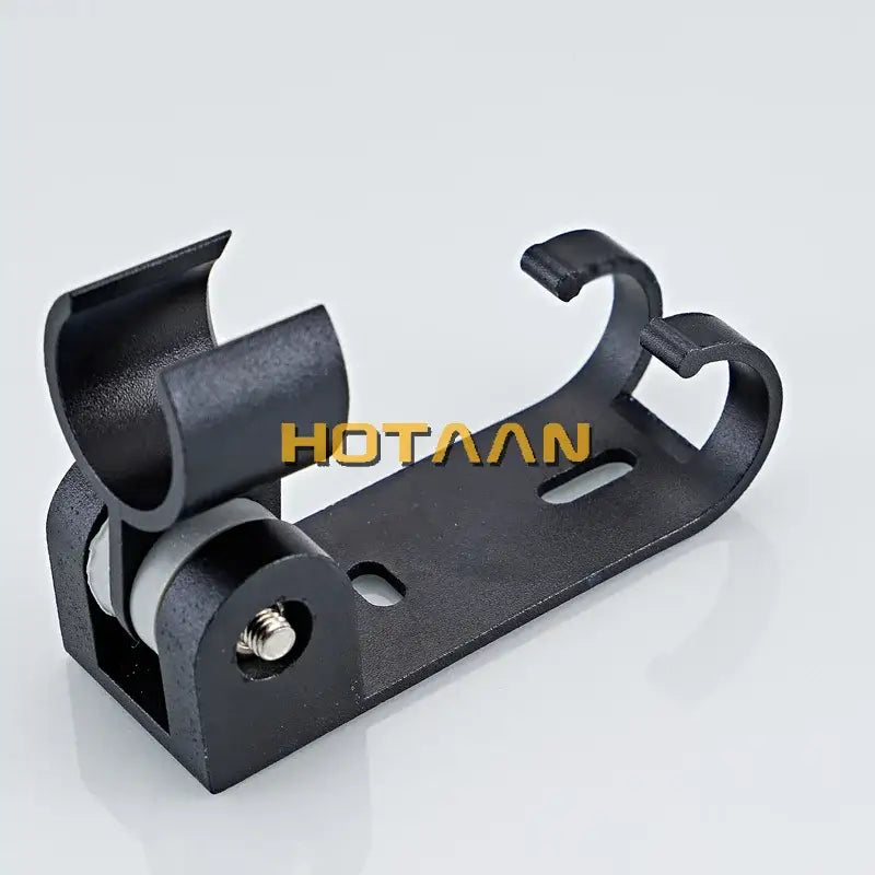 Black Aluminum Shower Holder