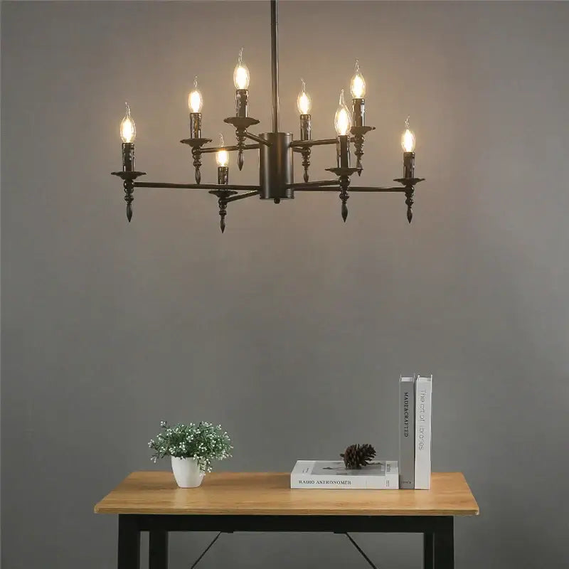 Iron Art Pendant Chandelier