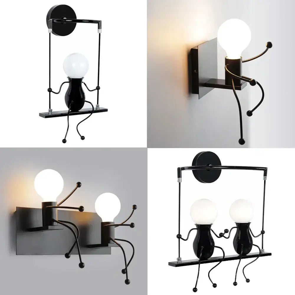 Iron Creative LED Sconce