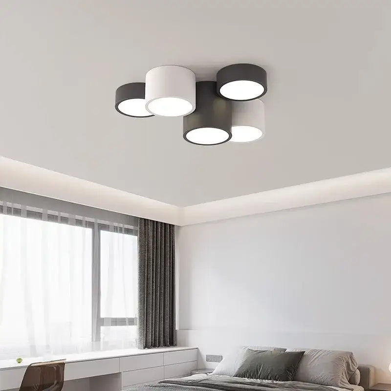 Black Circular LED Ceiling
