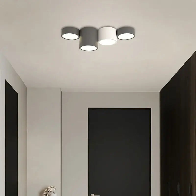 Black Circular LED Ceiling