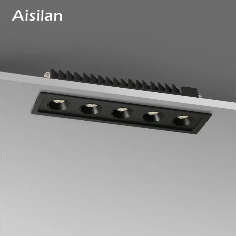 Black Recessed Spot Light