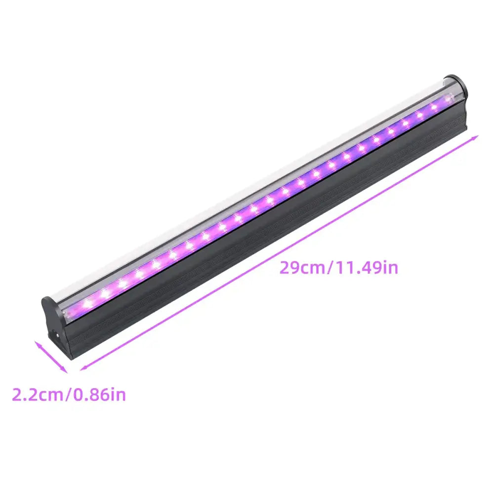Black LED UV Light Bar