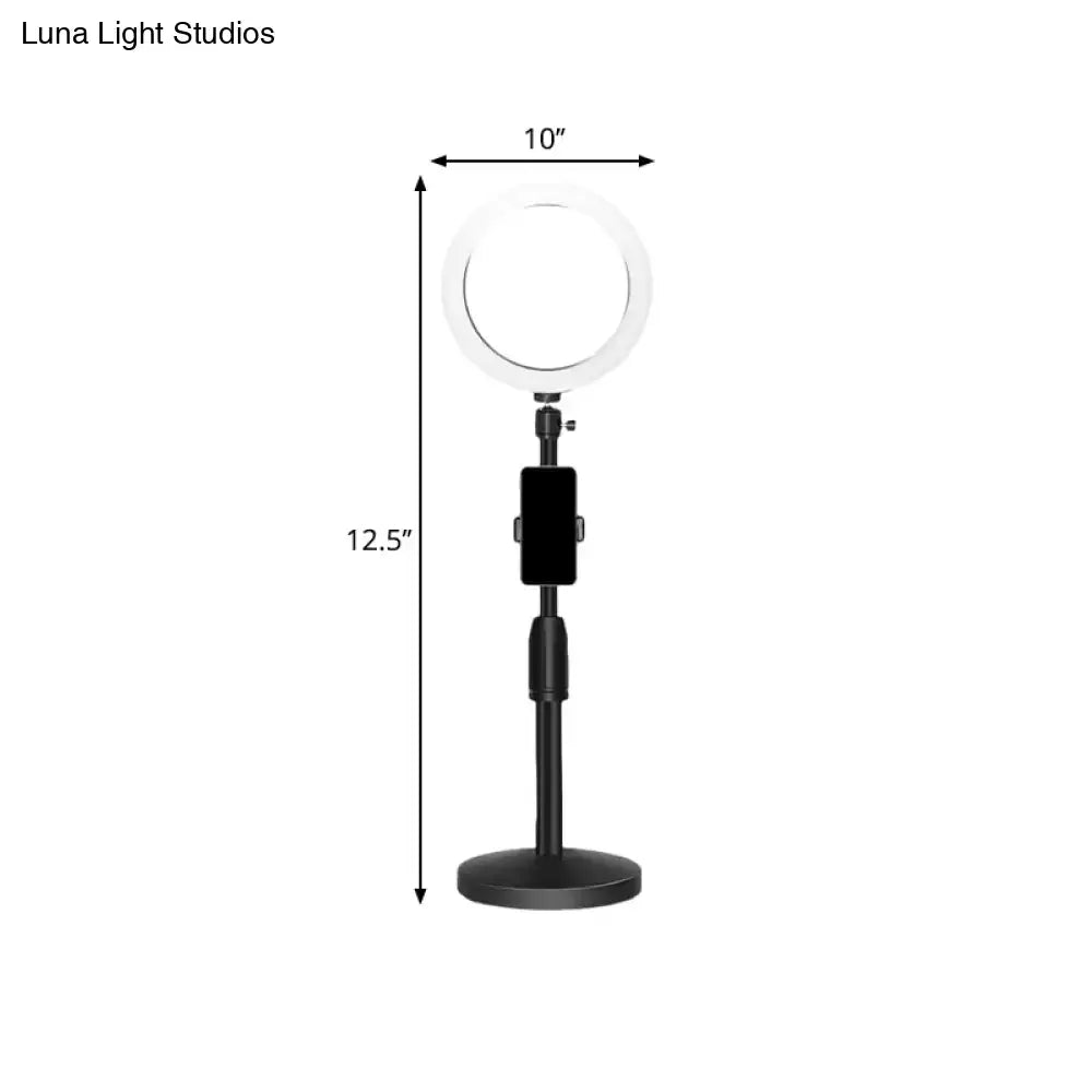 Black LED Makeup Lamp