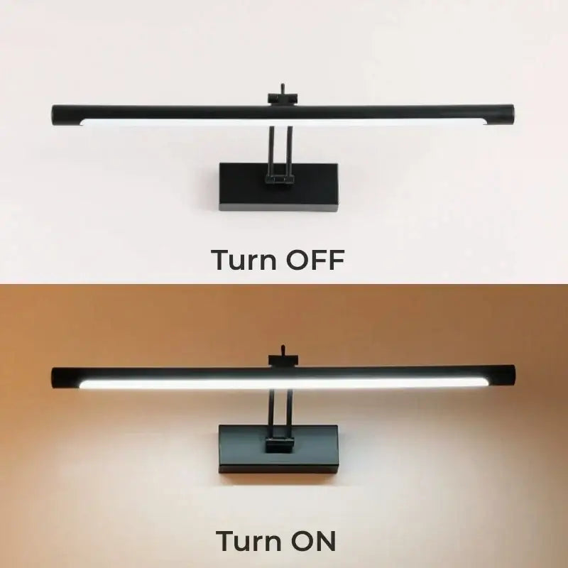 Black Adjustable Vanity Lamp