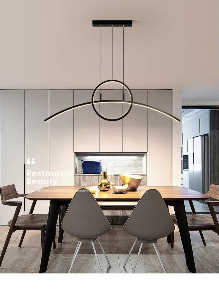Black Linear LED Fixture