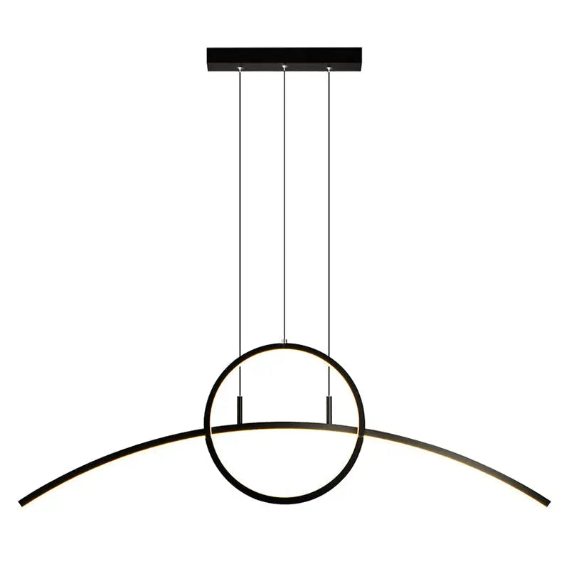 Black Linear LED Fixture