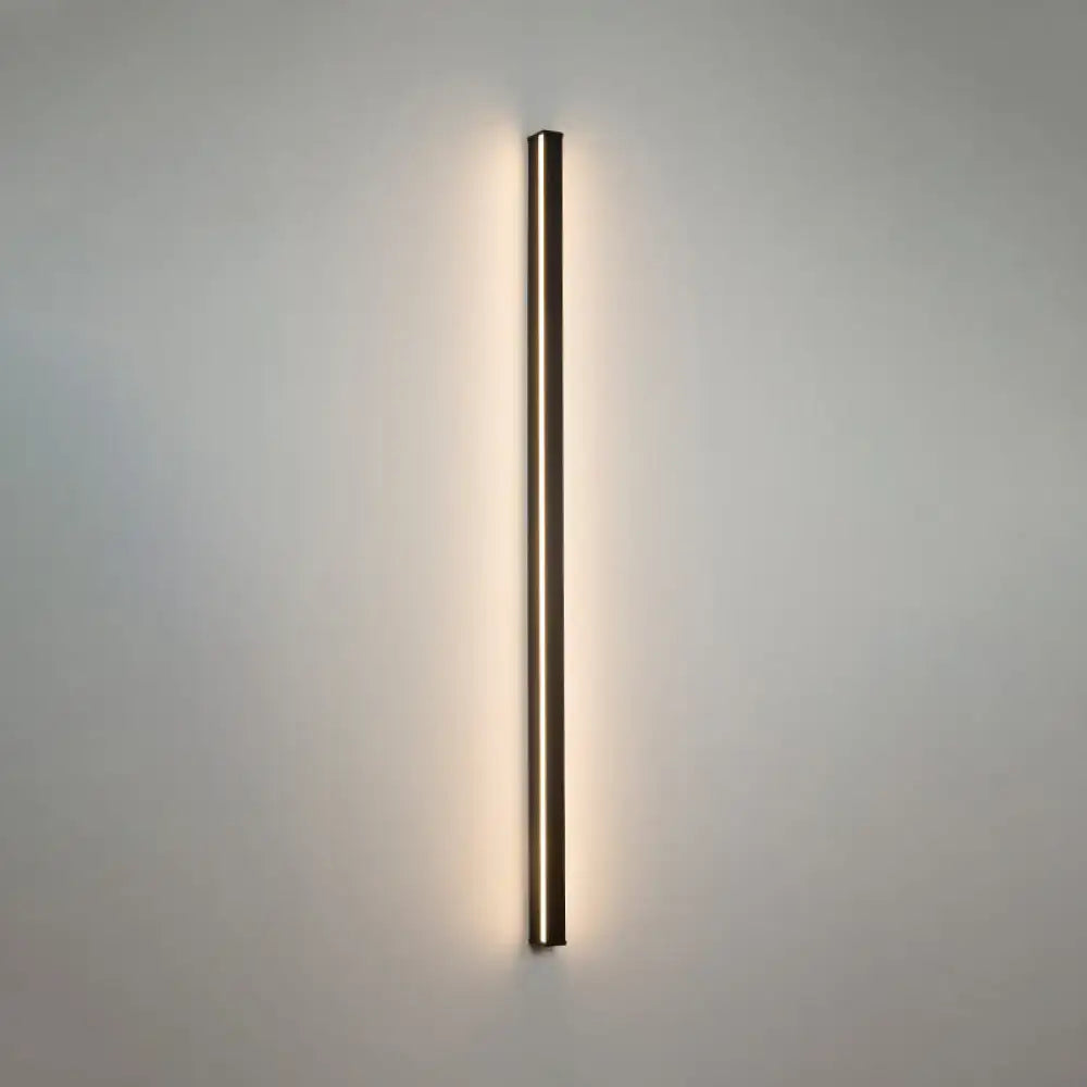 Black Linear Wall Sconce