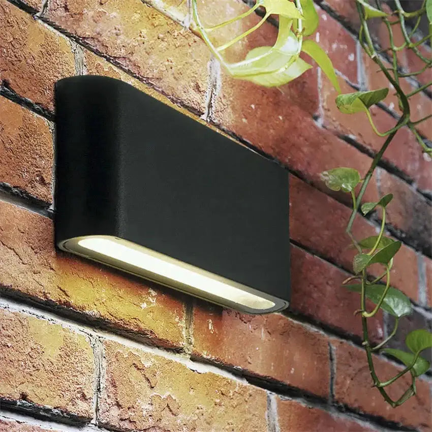 Black Outdoor Wall Light