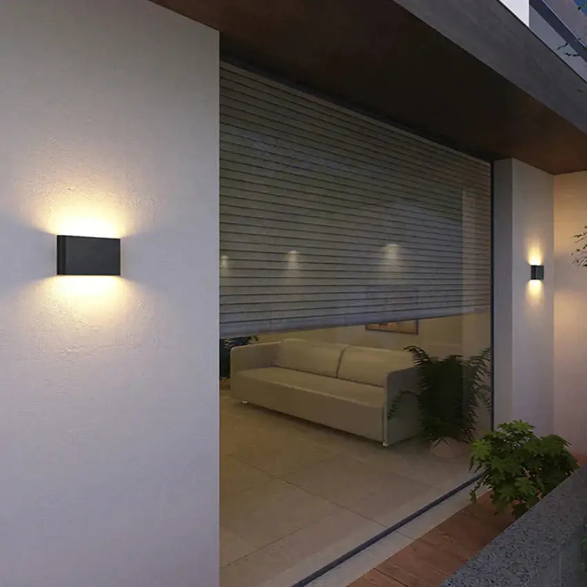 Black Outdoor Wall Light