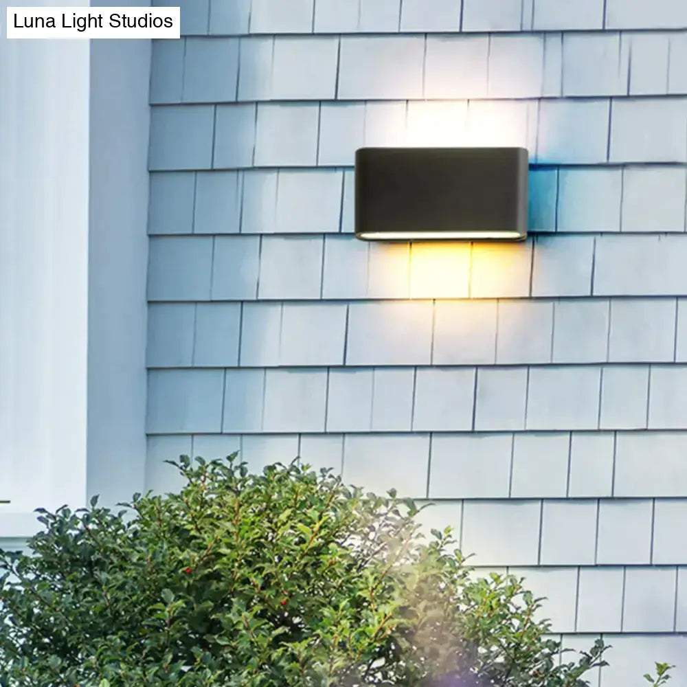 Black Outdoor Wall Light