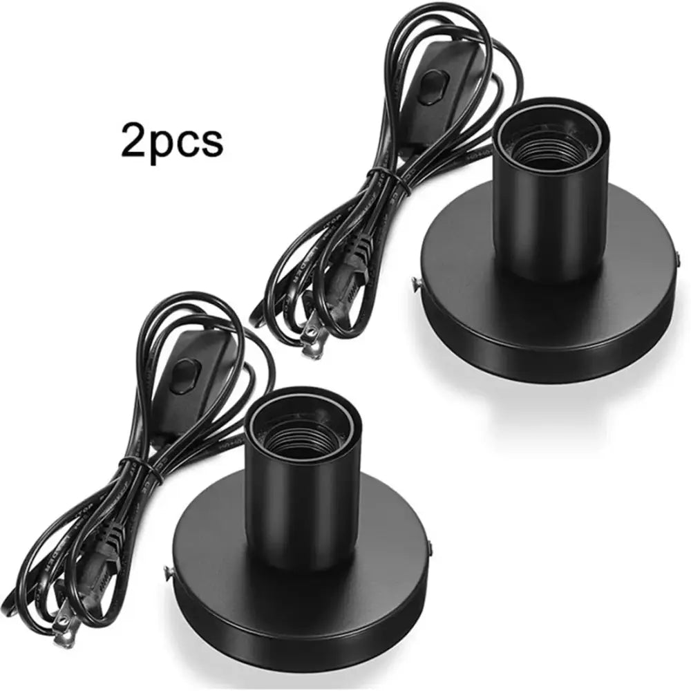 Black Metal Lamp Base