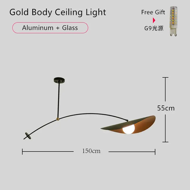 Black Long Arm Floor Lamp