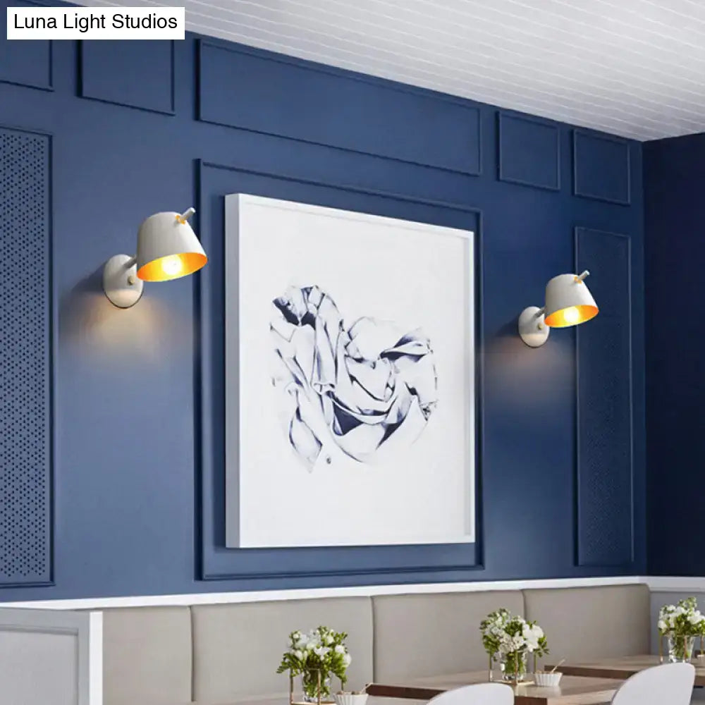 Black Metal Wall Light