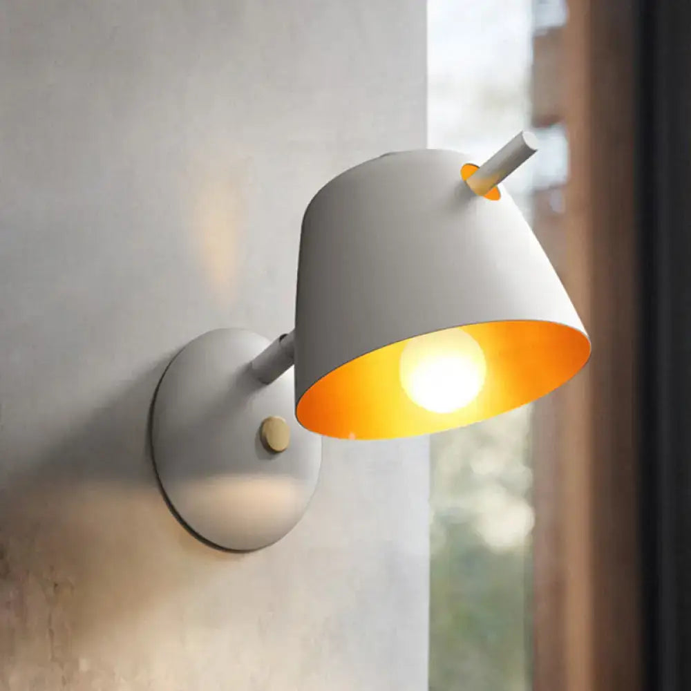 Black Metal Wall Light