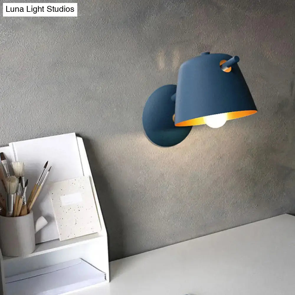 Black Metal Wall Light