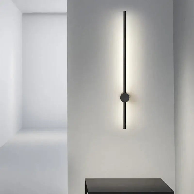 Black Rotatable 350-Degree LED Sconce