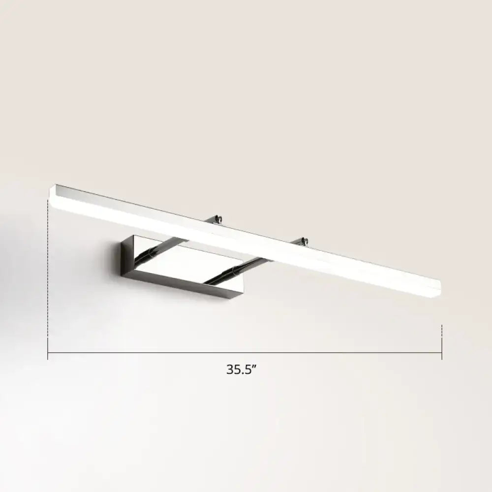 Black Pivoting LED Wall Light