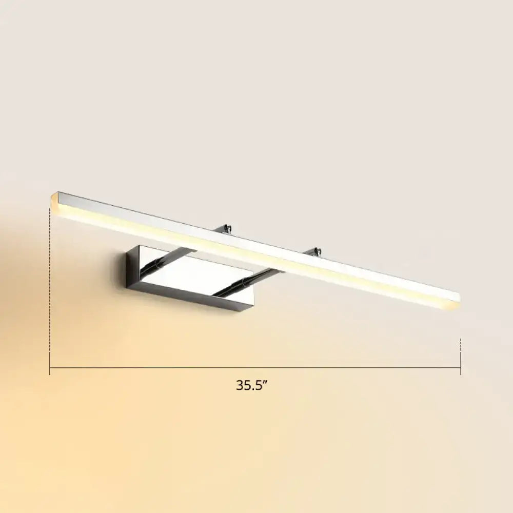 Black Pivoting LED Wall Light
