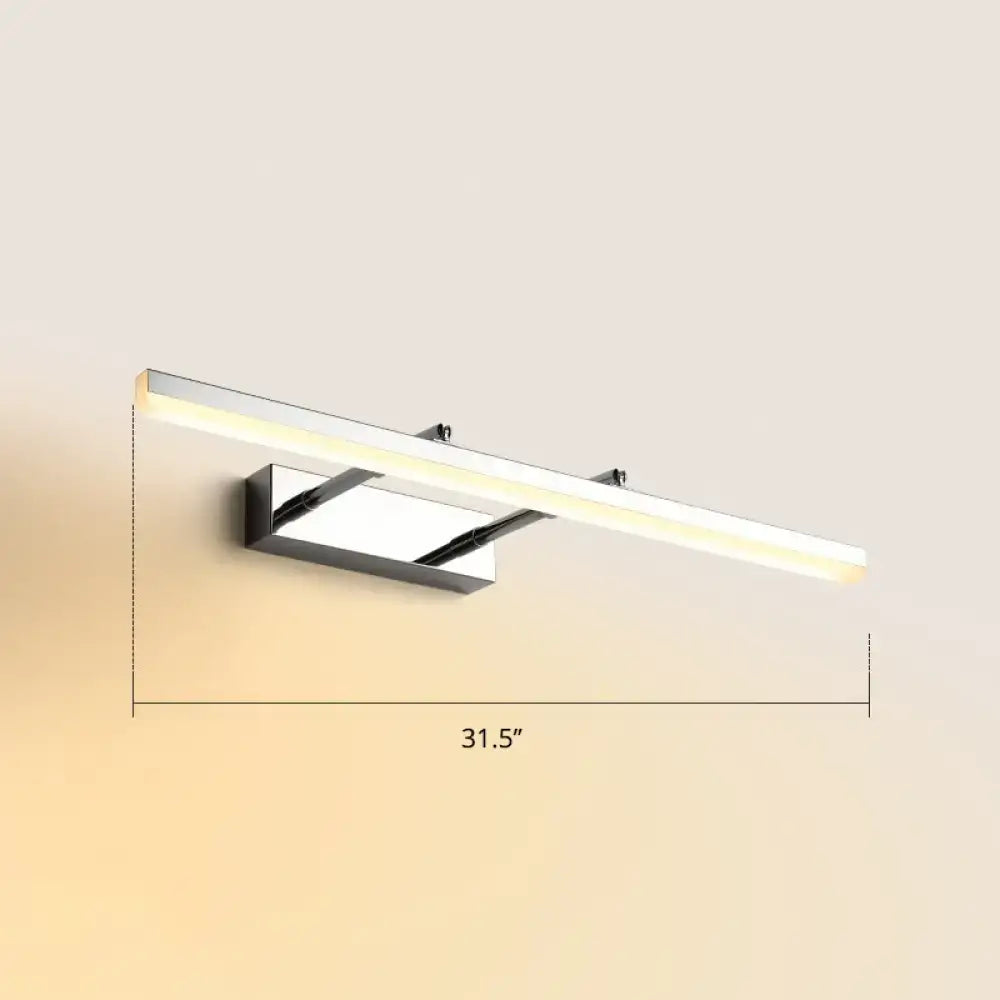 Black Pivoting LED Wall Light